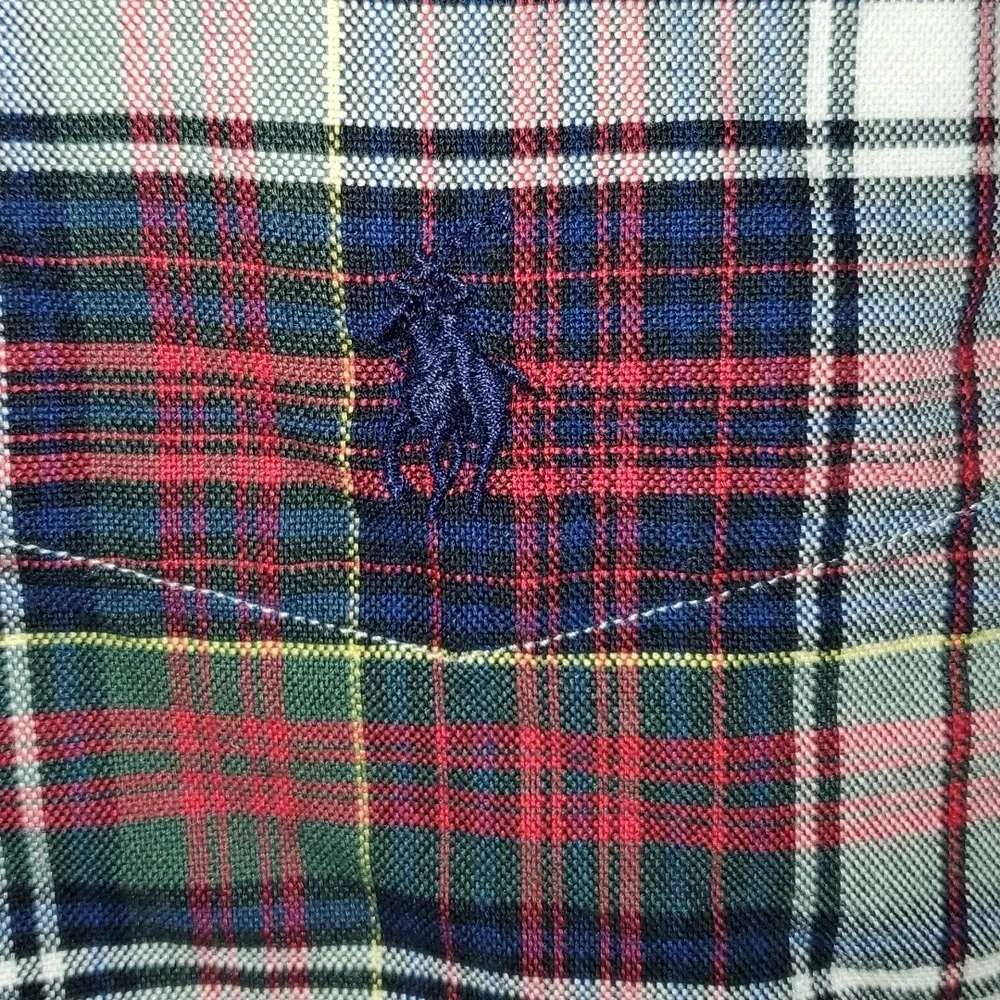 Polo Ralph Lauren Plaid Button Down Men's Size 2XLT